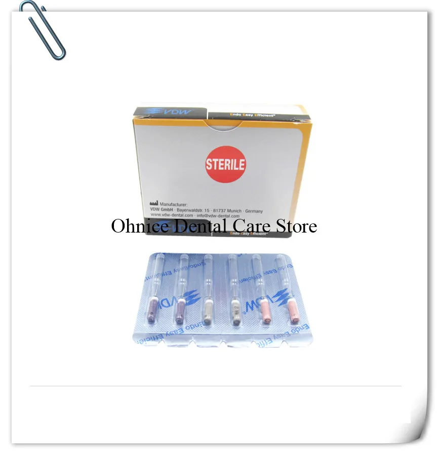 5 PACKS Endo Easy Efficient VDW Sterile Dental Files VDW STERILE C