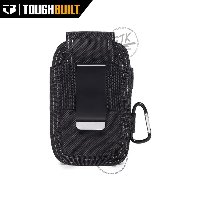 TOUGHBUILT 스마트폰 파우치 두꺼운 마모 방지 1200D 고밀도 내마모성 옥스포드 천 정리 가방 TB-33C