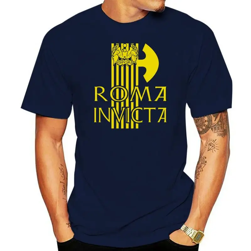 

Футболка с римскими ПЗУ Spqr Roma, Италия, базовая дешевая новинка, винтажная Мужская футболка, модные индивидуализированные Топы в стиле хип-хоп, весна 2024