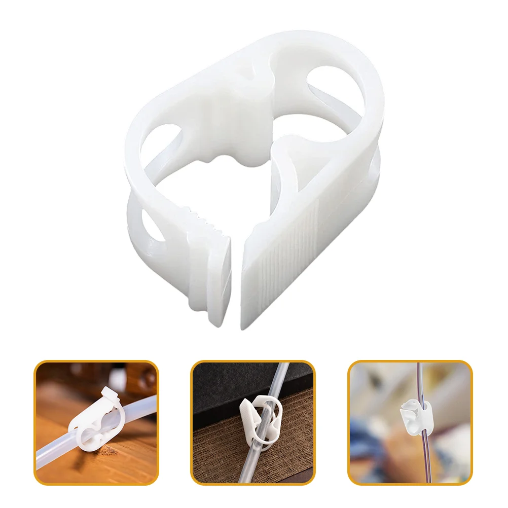 

5 Pcs Waterproof Clip Shut off Hose Clamp Plastic Bolts Suite Flow Control Feeding Tube Supplies Medical Clamps