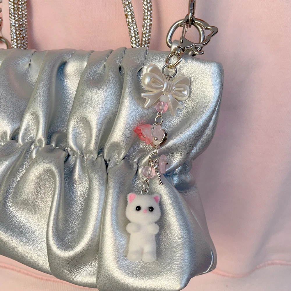 Lindo Llavero de Gato Rosa de Peluche - Mini Colgante de Gatito para Bolso con Cierre de Mosquetón, Colgante Suave Aterciopelado para Mochila, Bolso o Decoración de Llav - AliExprs 36 Lindo Llavero de Gato Rosa de Peluche - Mini Colgante de Gatito para Bolso con Cierre de Mosquetón, Colgante Suave Aterciopelado para Mochila, Bolso o Decoración de Llav - AliExprs 36