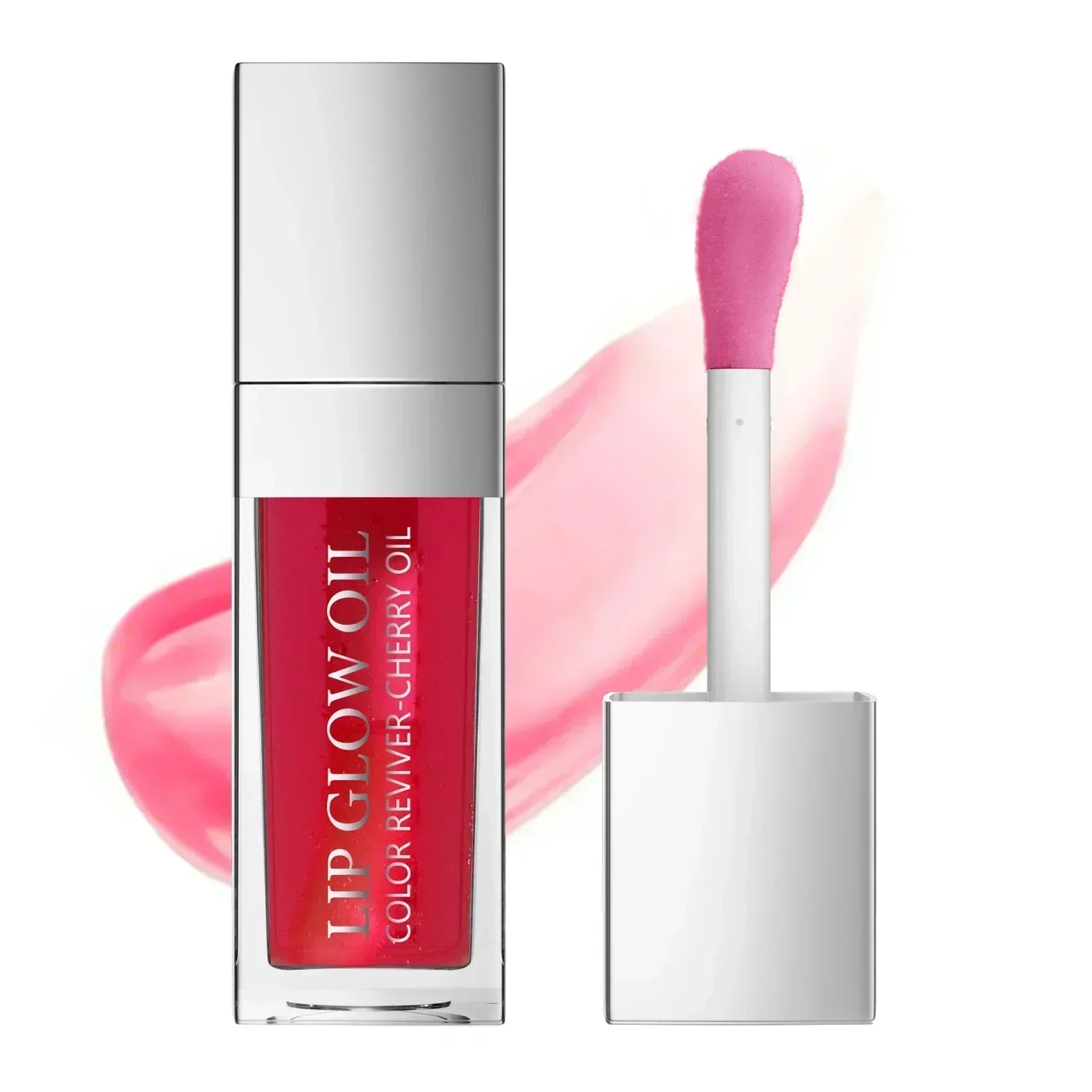 Crystal Jelly Moisturizing Lip Oil Set Plumping Lip Gloss Makeup Sexy Plump Lip Glow Oil Tinted Lip Plumper Set 2