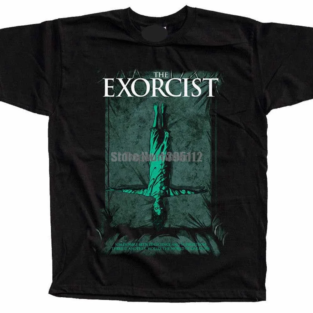 

The Exorcist W Friedkin Poster Men'S Rock T-Shirts Hip Hop Shirts Horror T Shirts Lgbt Tshirt Army Of Russia Ojbbrn