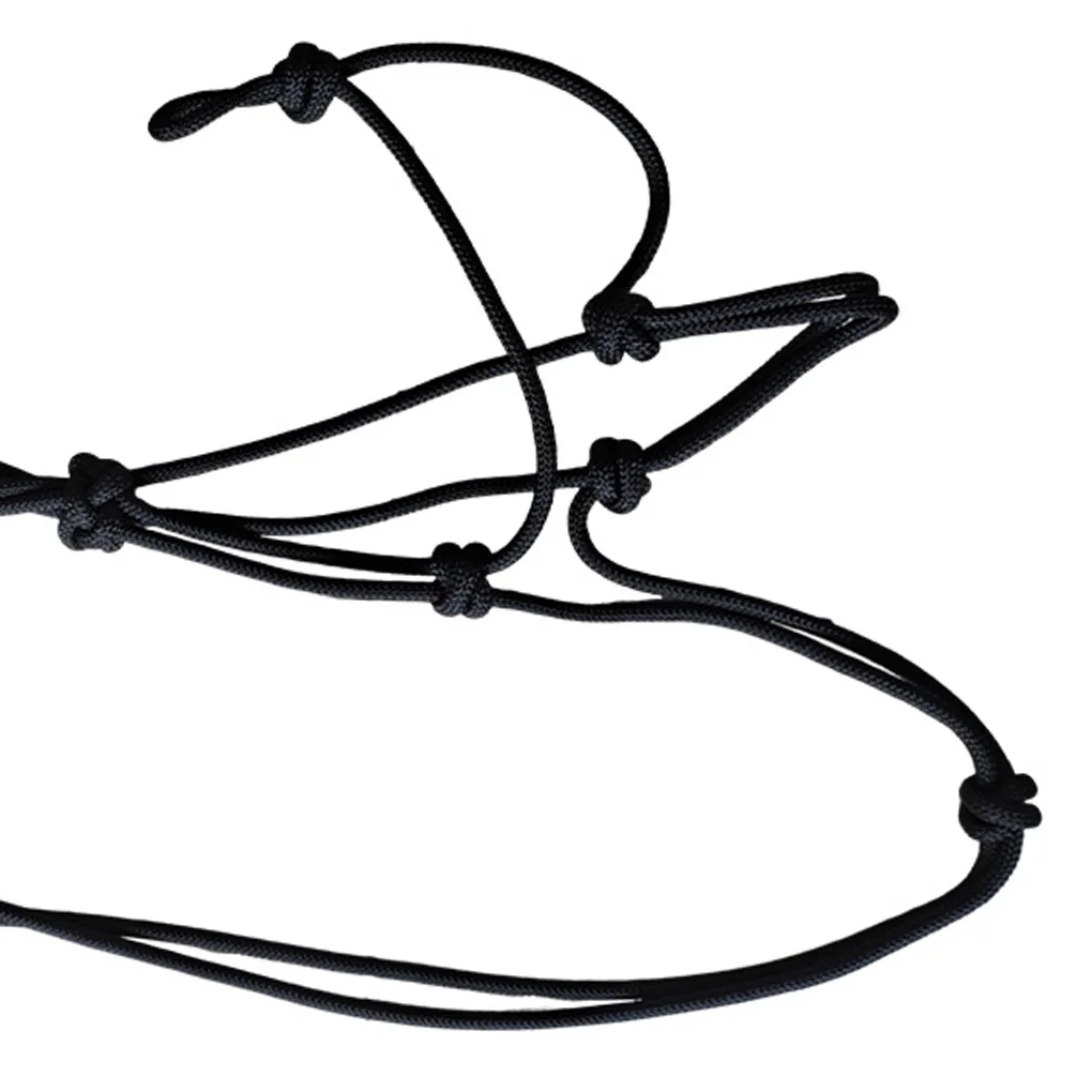 Horse Halter Knot Training Headstall Webbing Rope Collar Show Supply 2