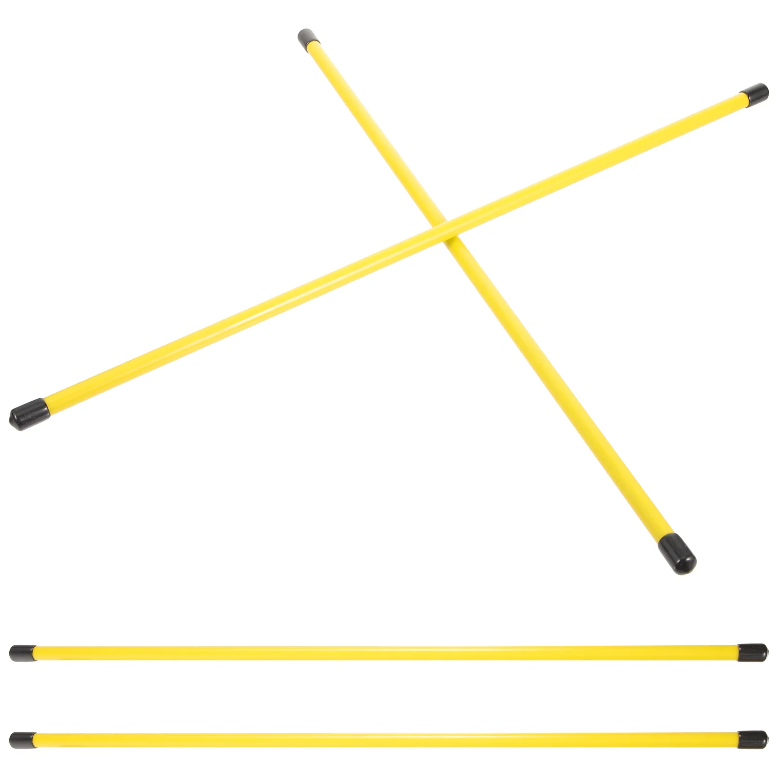 

4 Pcs Golf Direction Stick Alignment Swing Sticks Practice Composite Fiber Fitness