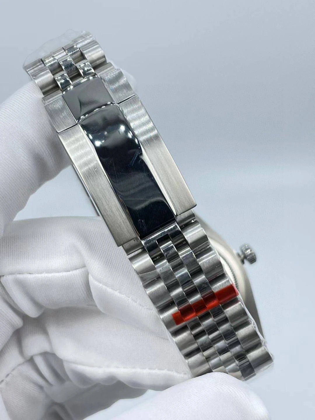 Luxury Oyster Style Watch - Color Dial, 316 Precision Steel Strap, Folding Buckle, Time