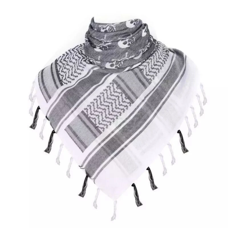 Militare Shemagh Tactical Desert Keffiyeh Head Neck Sciarpa Arab Wrap Outdoor Camping Sciarpa Da Ciclismo Scialle Neck Cover Head Wrap