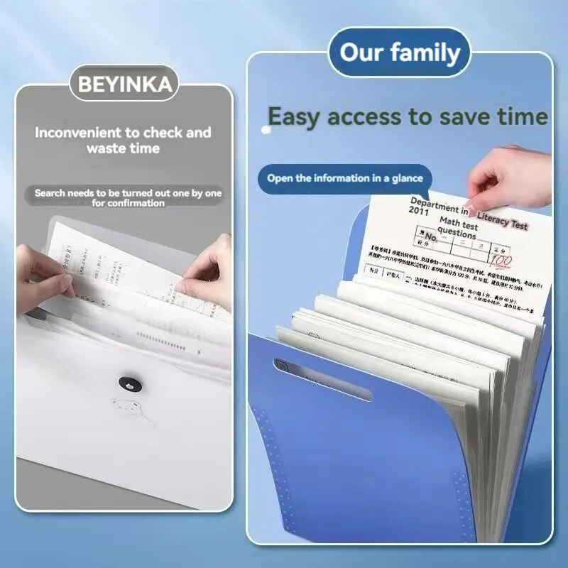 Portable A4 Size Document Organizer from Mainland China