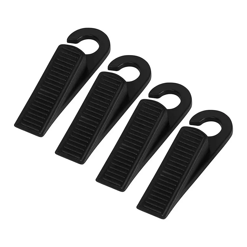 Punch Free Door Stopper Can Be Hang Windproof Door Stopper Surface Stripe Design Home Bedroom Office Stop Safety Card