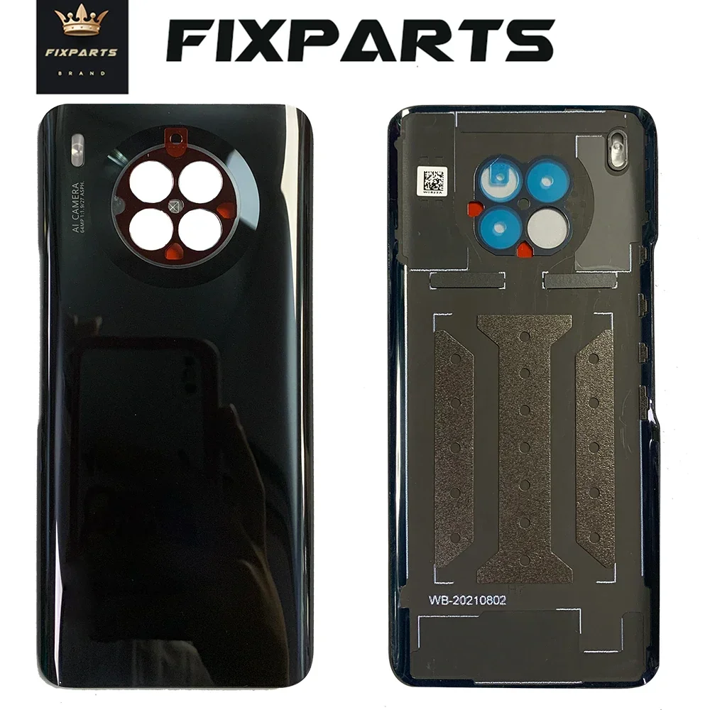 

Новинка для Huawei Nova 8i, задняя крышка аккумулятора, задняя крышка корпуса, задняя крышка телефона для Nova 8i, крышка с объективом камеры