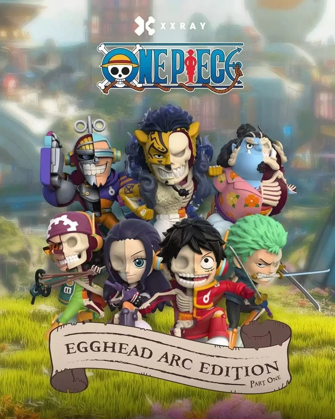 MightyJaxx Official One Piece Egghead Arc Edition Dissected
