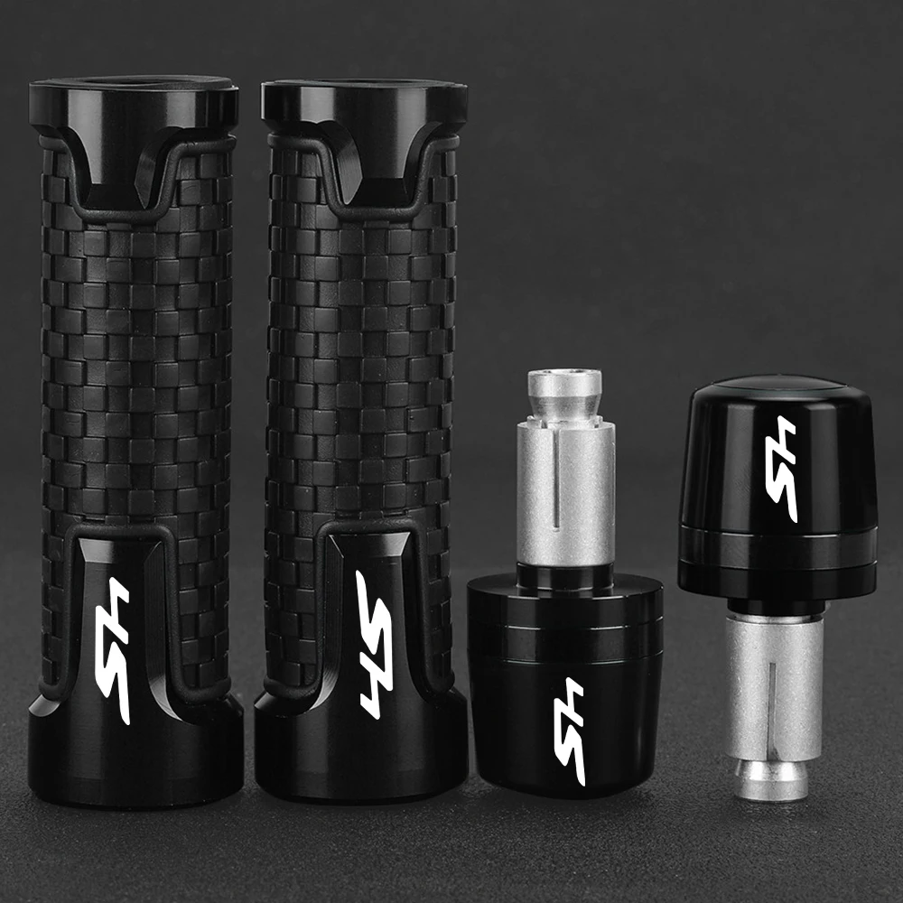 

For HONDA SH150 SH150i SH 150 150i 2003-2021 2022 2023 Accessories Motorcycle 22MM Handlebar Grips Handle Bar Cap Ends Plugs