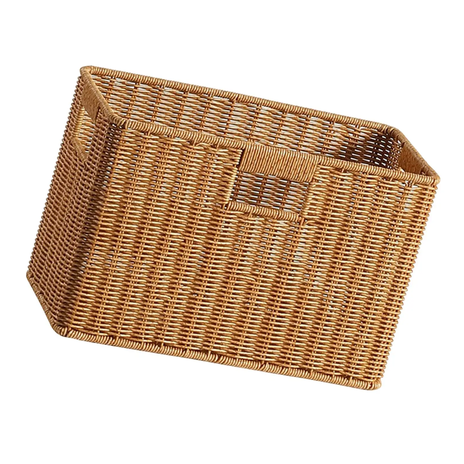 Woven Storage Basket Storage Organizer Lightweight Durability Multipurpose