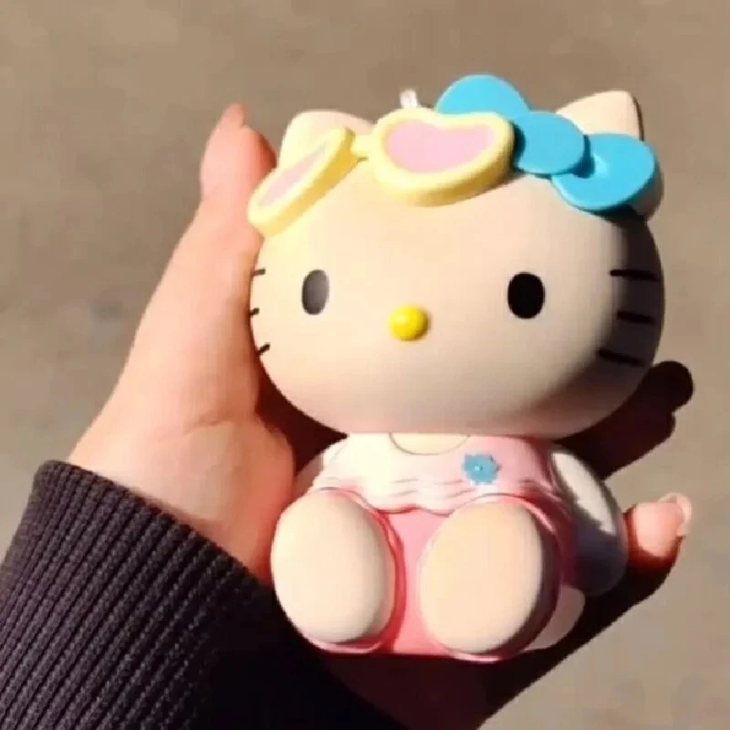 顔が変わるキティモデルアニメペンダント温度が光にさらされると色が