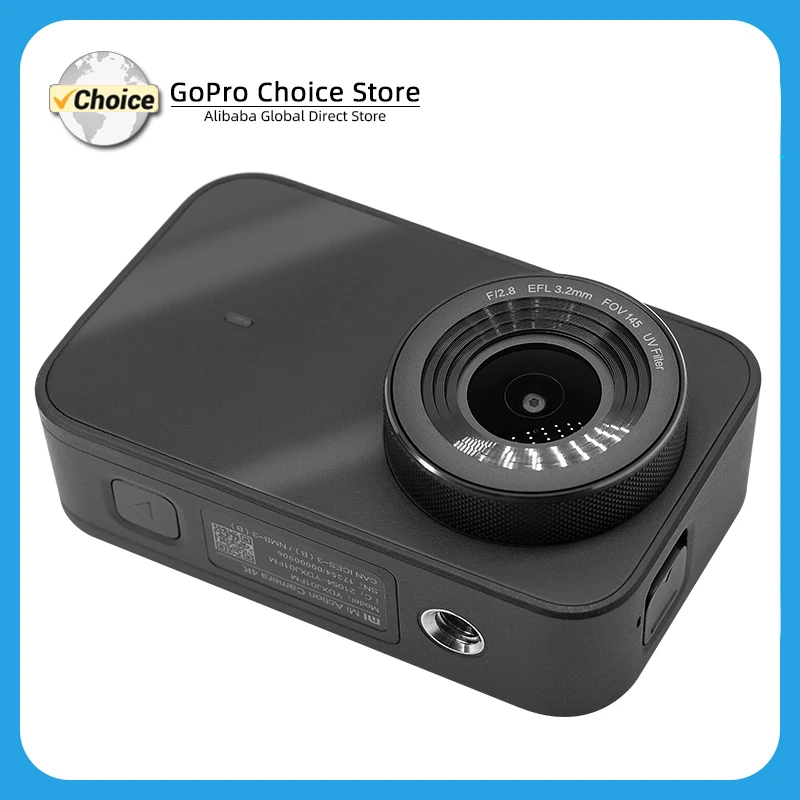 DH MIJIA action camera 4K video touch screen driving recorder motorcycle sports camera helmet sports camera 6