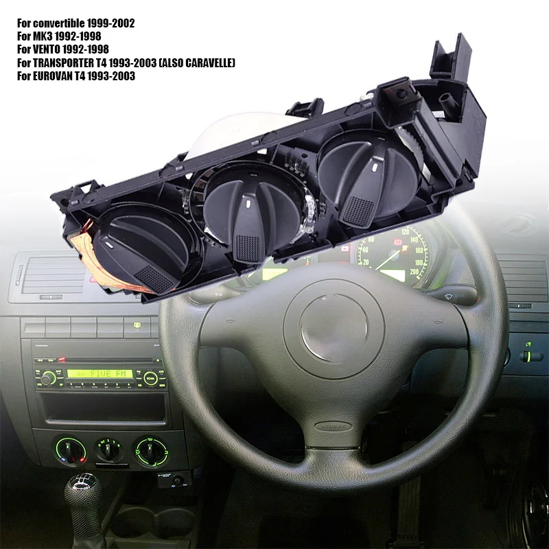 

New Heater & A/C Air Conditioning Climate Controls Panel For VW Golf 1H0820045D 1H0 820 045C 1H0820045C