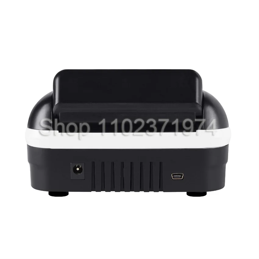 Portátil Mini Money Counter Counterfeit Bill Detector Detecção Automática de Dinheiro por uv mg ir Imagem para Euro Usd Lojas - Imagem 6
