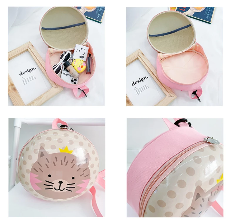 Cute Dinosaur Children Small Backpacks 2022 New Eggshell Snack Backpack In Kindergarten Anti Loss Traction Baby School Bags Hot