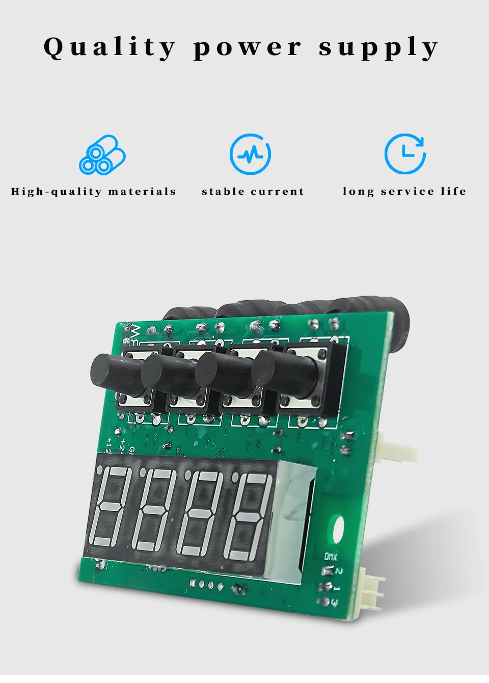 LED-Par-Licht-Motherboard für 18 x 18 W/24 x 18 W Aluminium-Par-Licht oder IP65 wasserdichte Par-Licht-Bühnenlicht-Reparatur-Ersatzteile – Detail 2