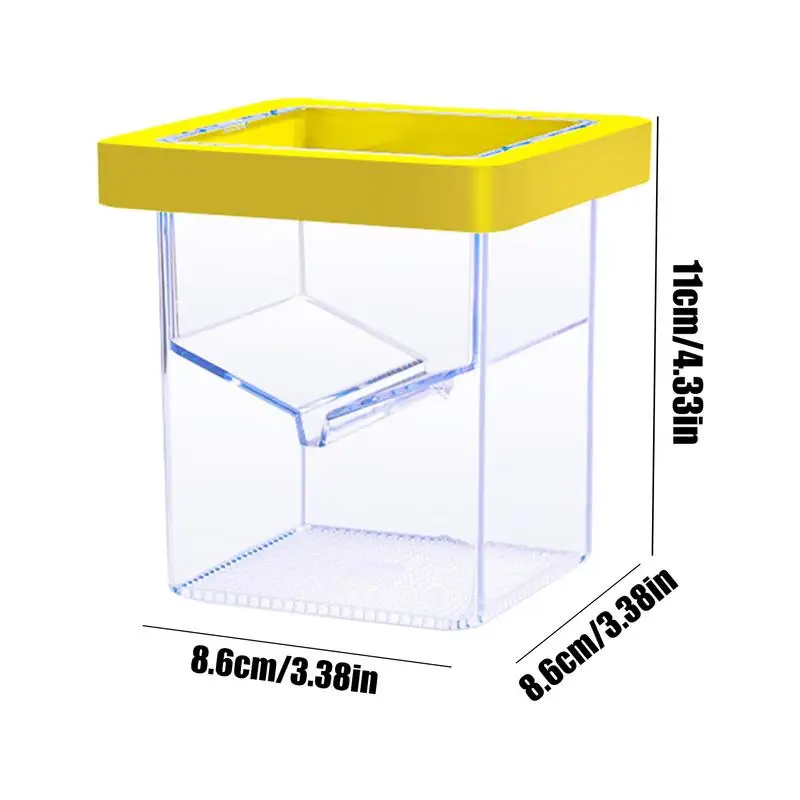 Fish Tank Hatchery Breeding Box Suction Cup Hatching Container Aquarium Acclimation Hatchery Incubator For Fish Isolation Box