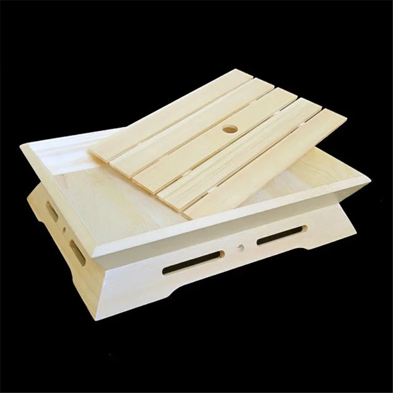 Japanese sushi plate Wooden creative container Japanese Korean tableware Sashimi Platter Bread plate Double sided cooking box