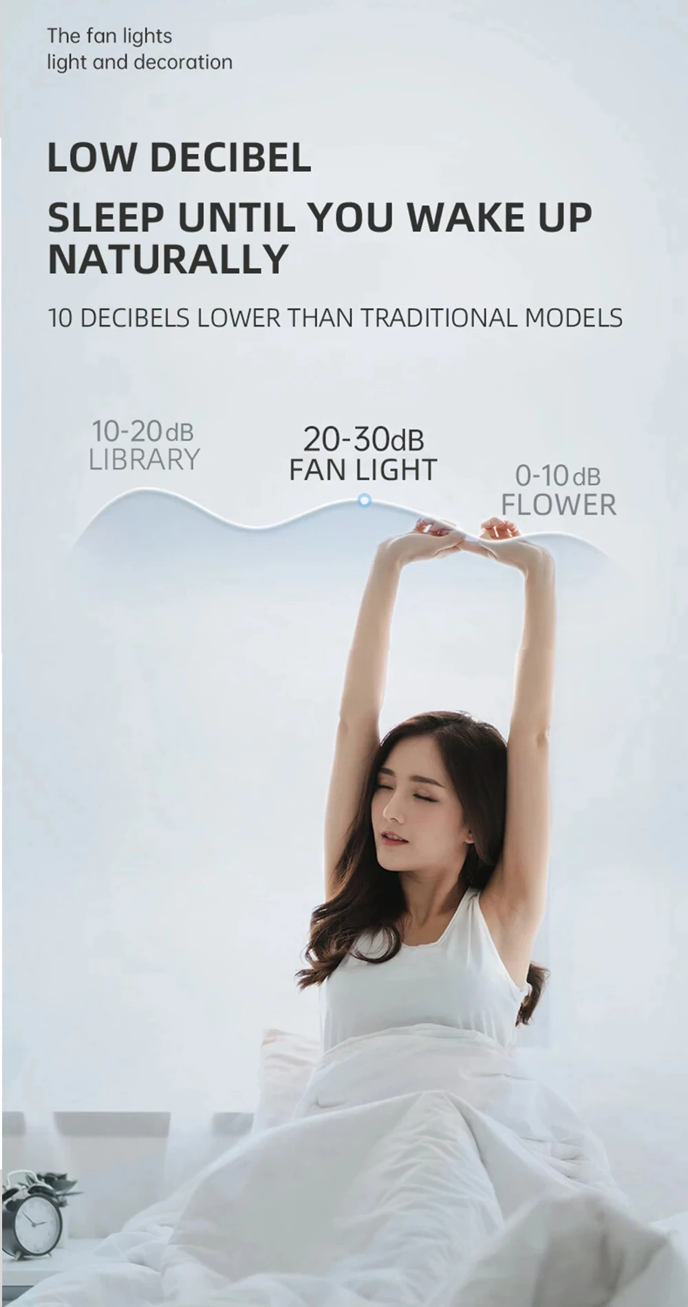 Description Picture 5 of itemHot Diamond Acrylic Ceiling Fan Lamp APP Remote Intelligent Timing 6-Speed Wind Speed Adjustment Removable LED Decorative Light
