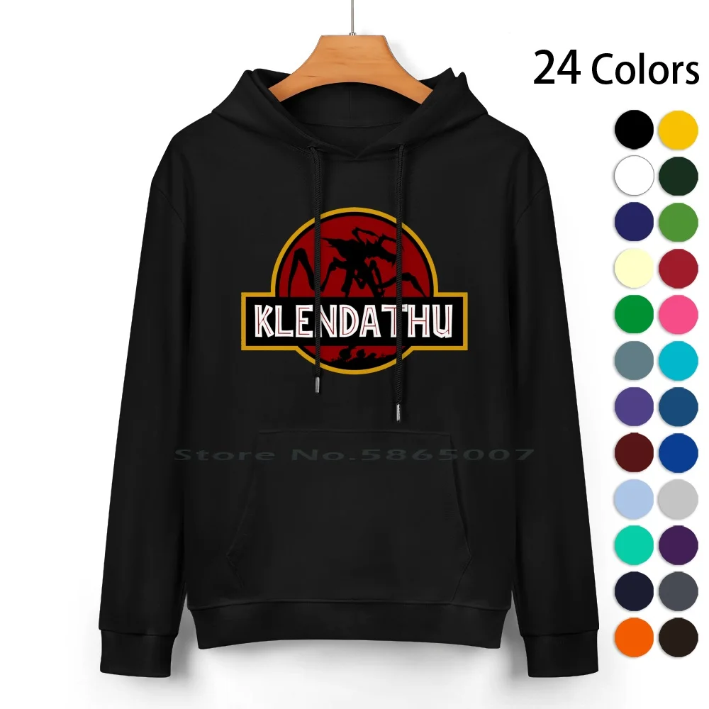 

Klendathu Park Pure Cotton Hoodie Sweater 24 Colors Starship Troopers Klendathu Bugs Arachnid Roughnecks Mobile Infantry Do You