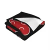Black and Red Cloud Throw Blanket Decorative Bed Blankets Sofa Blanket Luxury Thicken Blanket 3