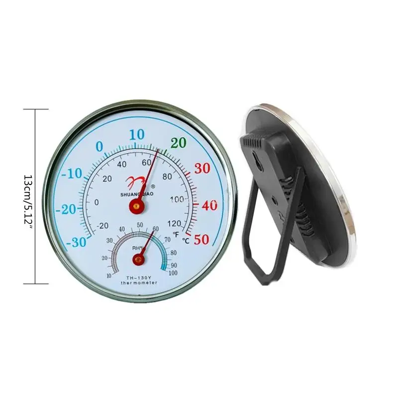 Quick Update Thermometer Humidity Gauge with Hanging/Stand Table