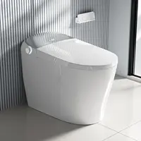 oilet with Bidet Built In Bidet Toilet with Heated Seat Elongated Japanese Toilet with Automatic FlushDryer Night Light 1