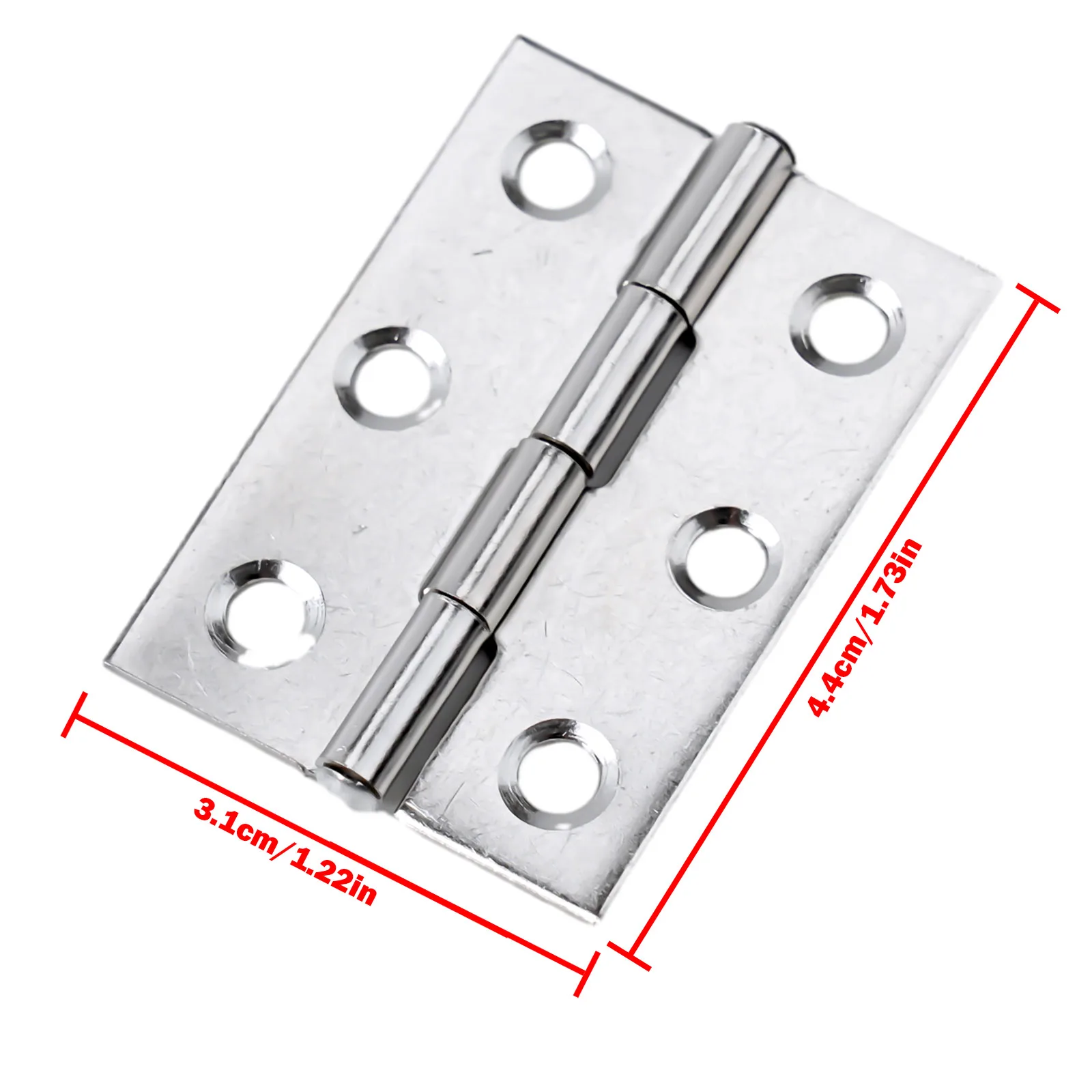 Stainless steel door hinges Wooden box hinge Furniture hinge Cabinet door hinges Cabinet hinges 10Pcs Stainless Steel Hinge Wooden Box Mini Hinge Door Fitting For Various Wooden Doors Entrance Doors