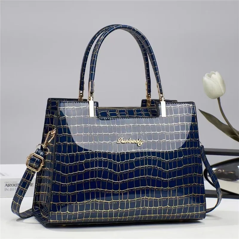 

Luxury Handbag for Women 2023 New Fashionable European and American Style Stone Pattern One Shoulder Crossbody Women's Bag