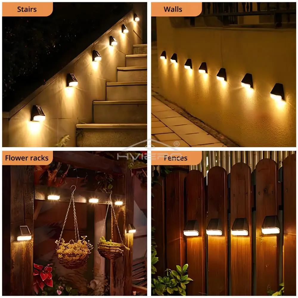 Description Picture 6 of itemLED Solar Wall Light Outdoor Garden Hedge Rainproof Decoration Swimming Pool Waterproof For Park Stair Step Fence Lawn Lighting