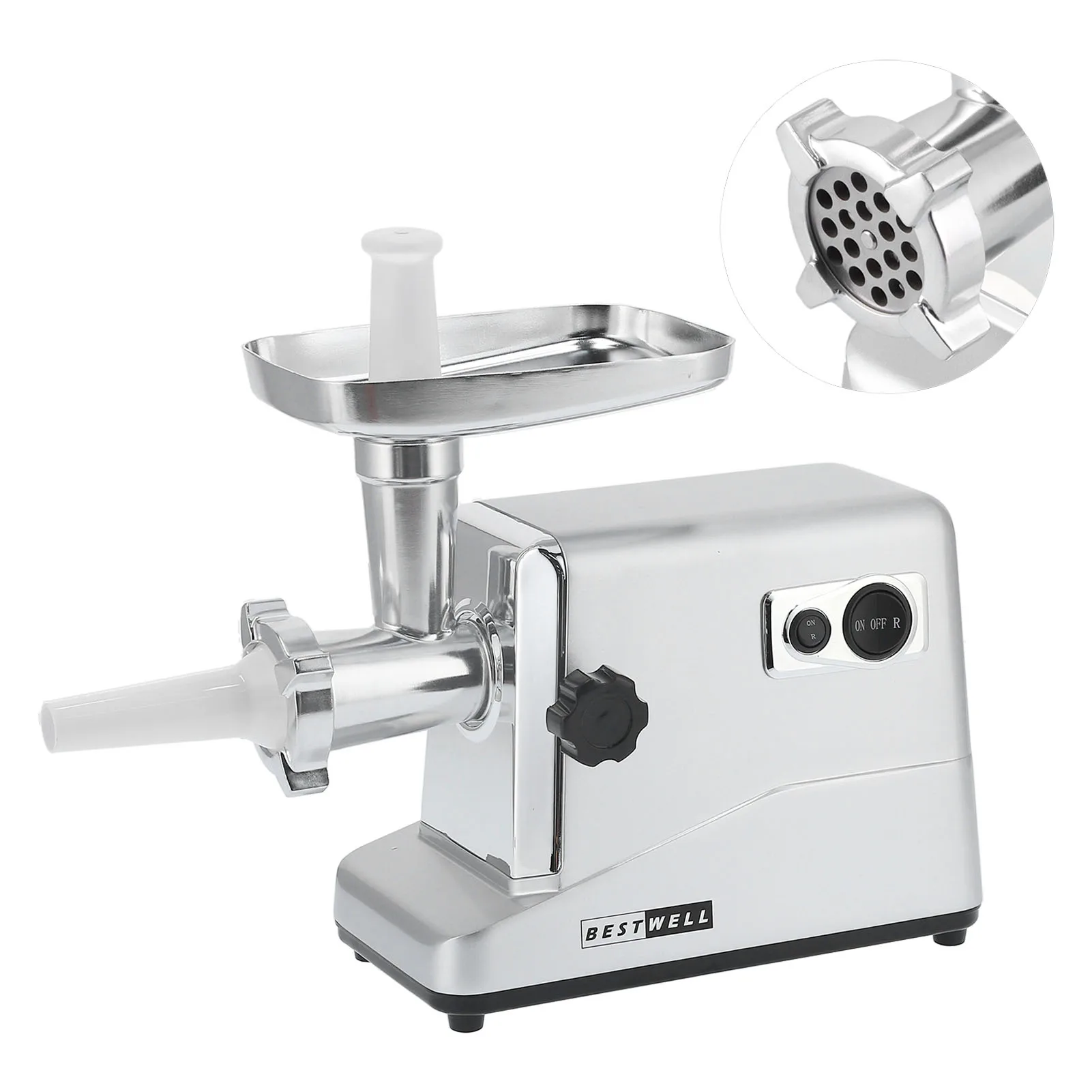Electric Meat Grinder Meat Mincer Rugged And  for Butcher Shops Or Catering Industry for Family Kitchens Large Kitchens 5