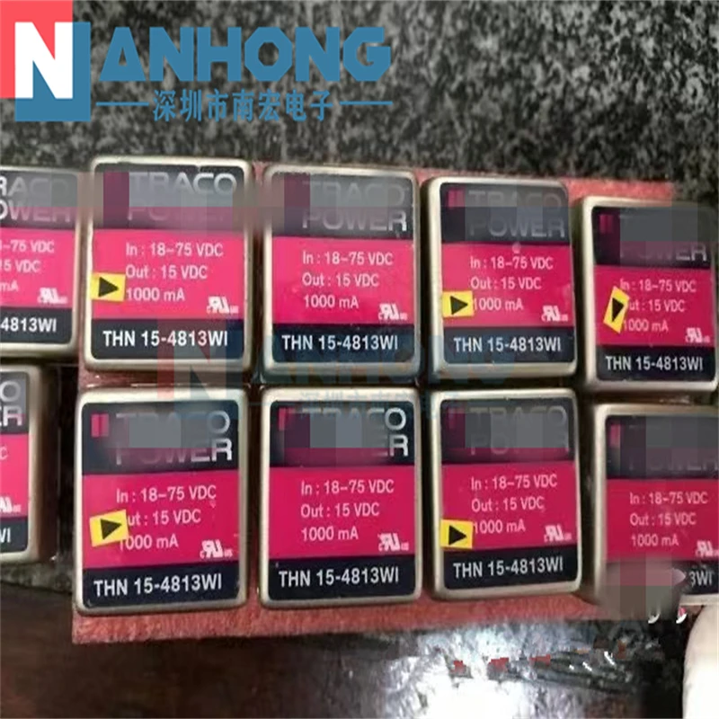 

THN15-4813WI DC/DC Power-Module Original New IN:18-75 VDC Out:15 VDC 1000mA