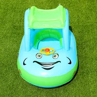 Inflatable Baby Swim Ring Seat Floating Sun Shade Toddler Swim Circle Outdoor Swimming Pool Bathtub Beach Party Summer Water Toy 1