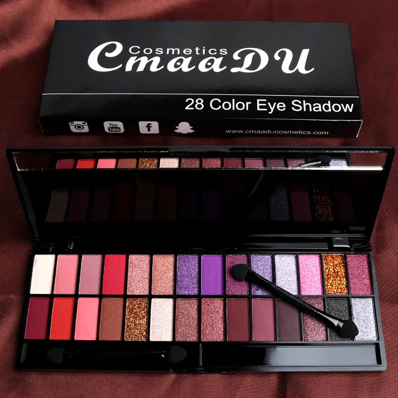 28 Colors Eyeshadow Palette Image 1