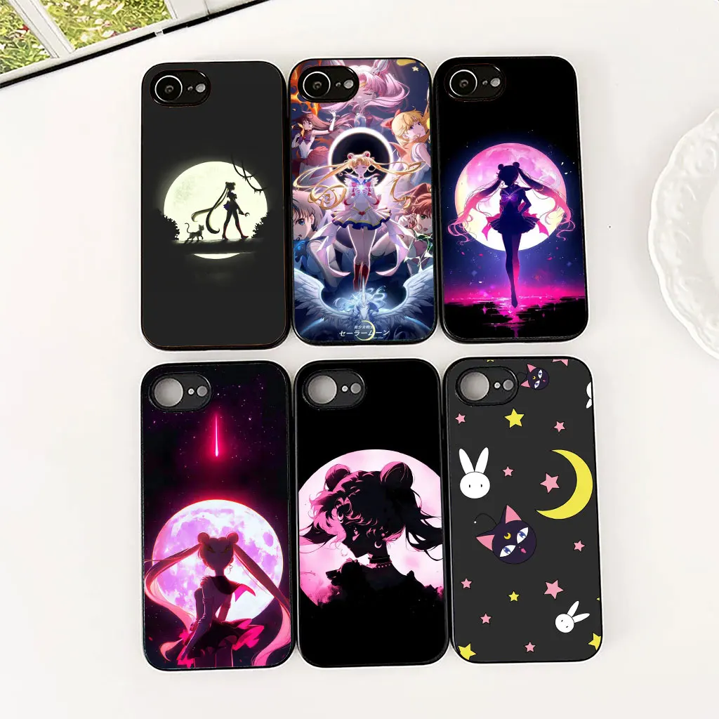 Cartoon S-Sailors Anime Moons Girl Phone Case