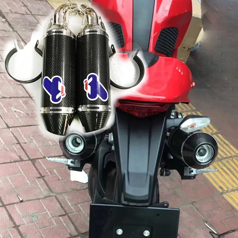 

Подходит для Ducati 696 795 796 1100 848 1098 1198 мотоциклетный раздвижной глушитель выхлопной трубы полная система средняя труба дБ убийца