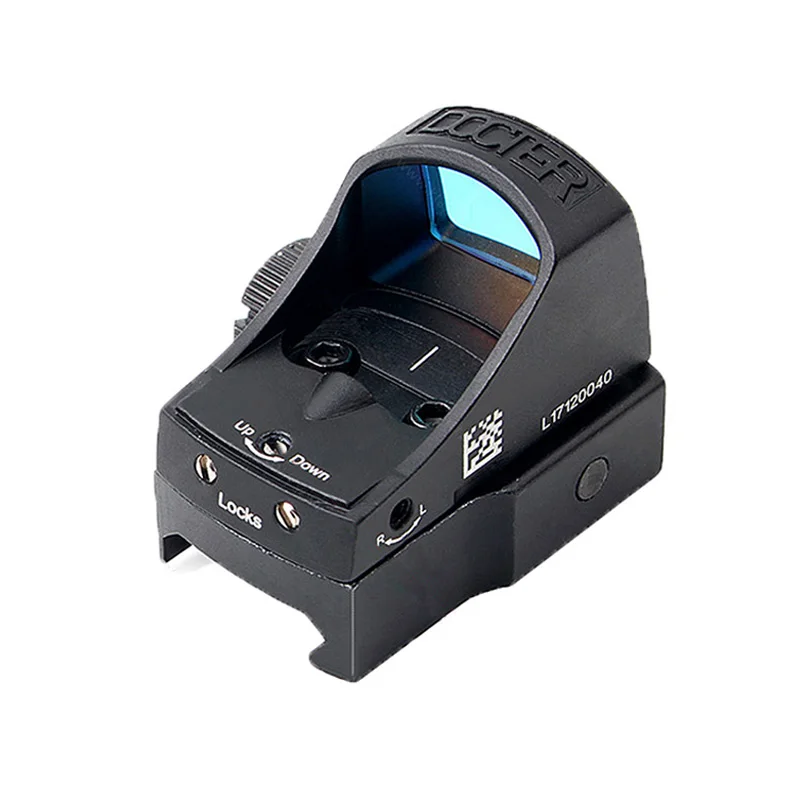 DulDocter-Red Dot Sight Compact Pistol, 3 MOA, Red Dot Optics, Rifle Scope with Integrated 20mm Weaver Mount