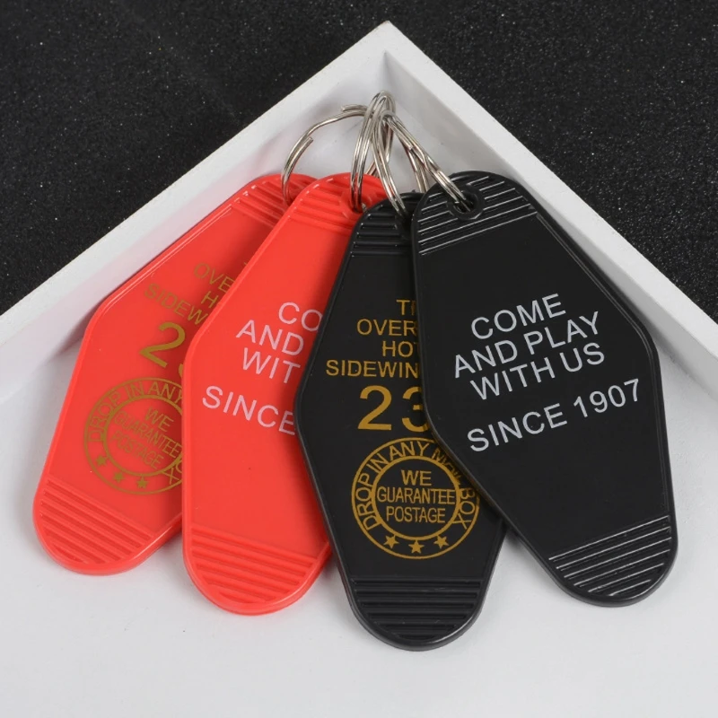 1Pc Hotel Room 237 Key Tag Hotel Motel Keychain The Overlook