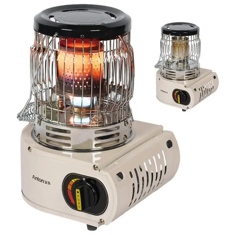 Portable Mini Propane Heater Camping Stove Heating Cooker Outdoor Heater  For Cooking Backpacking Ice Fishing Camping Hiking