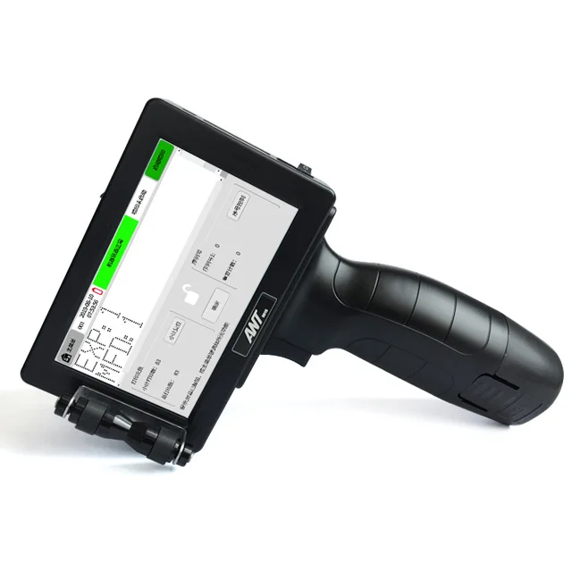 

Hand-held Inkjet Printers Print Production Batches And Trademarks On Wood