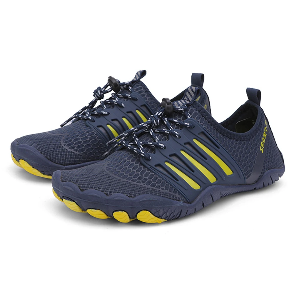 

Summer Men Shoes Wading Shoes Mesh Quick-Drying Breathable Upstream Shoes Men Summer Comfortable Water Non-Slip Shoes