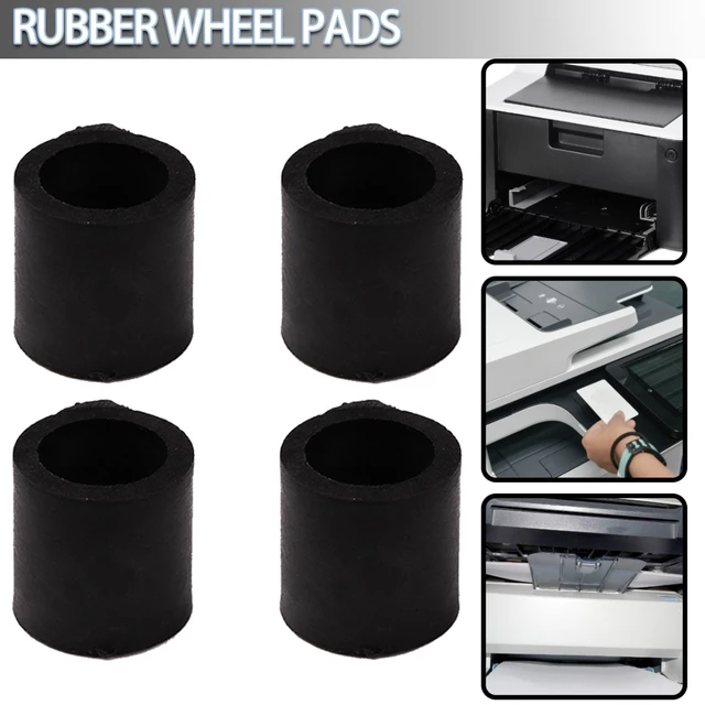 Replacement For Rubber Wheel Mat Guide Rubber Roller Wheel Pack