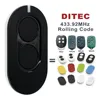 DITEC Entrematic ZEN2 ZEN4 ZEN2W ZEN4W Garage Door Remote Control 433MHz For DITEC GOL4 BIXLG4 BIXLP2 BIXLS2 Gate Remote Control 2
