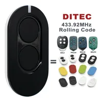 DITEC Entrematic ZEN2 ZEN4 ZEN2W ZEN4W Garage Door Remote Control 433MHz For DITEC GOL4 BIXLG4 BIXLP2 BIXLS2 Gate Remote Control 2