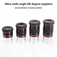 Ultra Wide Angle 68 Degree Eyepiece Uw6mm 9mm 15mm 20mm Planetary High-power Astronomical Telescope Accessories 1