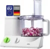 FP3020 12 Cup Food Processor Ultra Quiet Powerful motor, includes 7 Attachment Blades + Chopper and Citrus Juicer , Made i 1