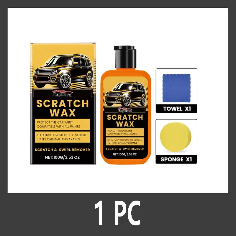 ערכת תיקון שריטות לרכב, מסירה שריטות, מחזירה צבע, מגן על שעווה לתיקון גוף וטיפוח צבע